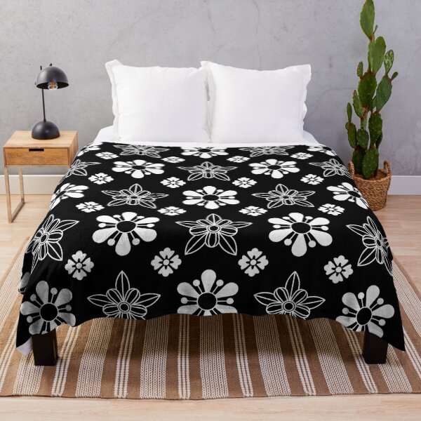 Item preview, Japanese Traditional Pattern Kimono Black And White designed and sold by gani-75.