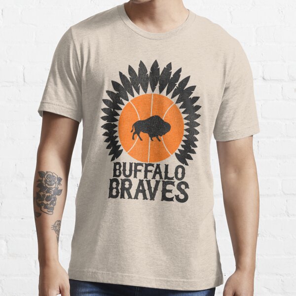 Buffalo Braves Defunct Professional Basketbal Team Retro Vintaget T Shirt