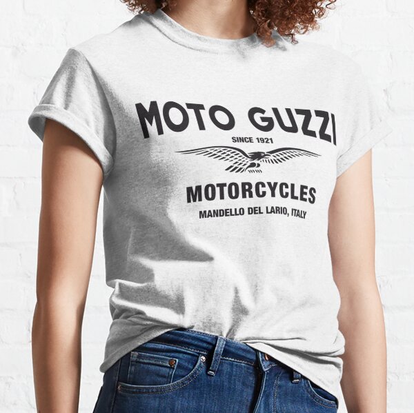 Moto Guzzi Motorrad Vintage Retro schwarz Classic T-Shirt