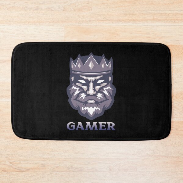 Item preview, Gamer with Minimalistic Evil King designed and sold by PRIVARSHU.