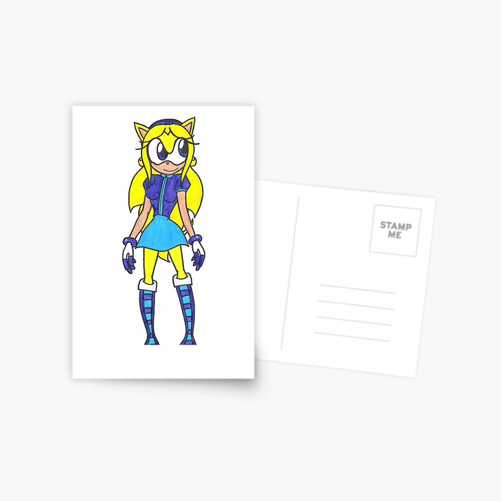 Maria Robotnik Der Igel Grusskarte Von Ssl13 Redbubble