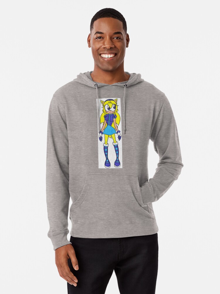 Sudadera Ligera Con Capucha Maria Robotnik El Erizo De Ssl13 Redbubble