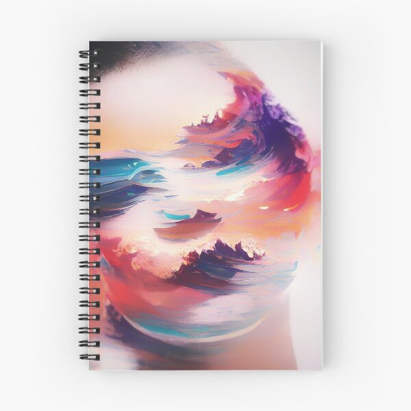 Item preview, ocean waves mind abstract designed and sold by RedeemerVIP.