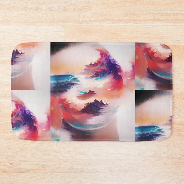 Item preview, ocean waves mind abstract designed and sold by RedeemerVIP.
