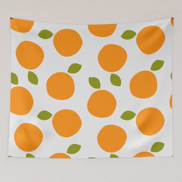 Item preview, Orange fruit pattern designed and sold by StudioBarcelona.