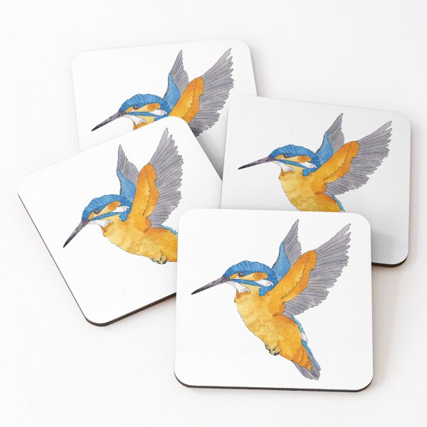 Item preview, Kingfisher flying designed and sold by PetitMartin.