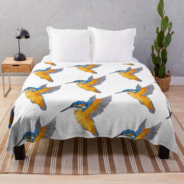 Item preview, Kingfisher flying designed and sold by PetitMartin.
