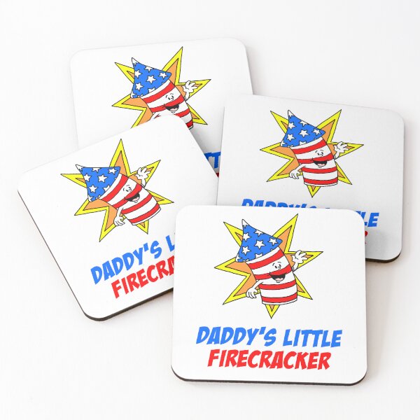 Item preview, Daddy's Little Firecracker July 4th Cartoon designed and sold by jaycartoonist.