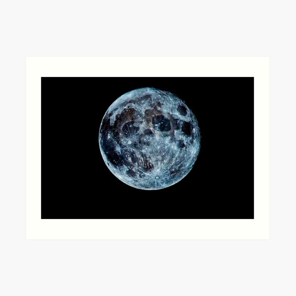 Death Moon Art Print