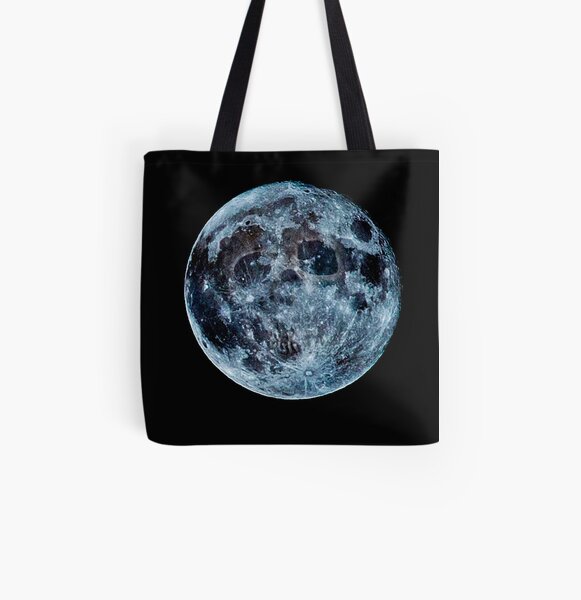 Death Moon All Over Print Tote Bag