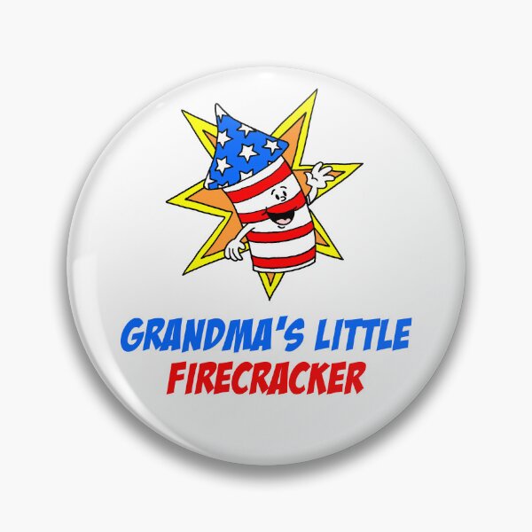 Item preview, Grandma's Little Firecracker July 4th Cartoon designed and sold by jaycartoonist.