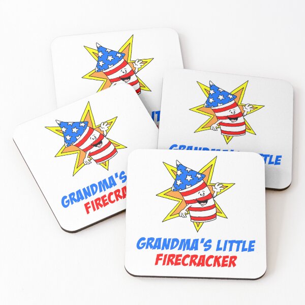 Item preview, Grandma's Little Firecracker July 4th Cartoon designed and sold by jaycartoonist.