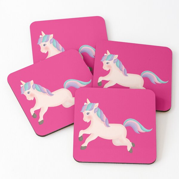 Item preview,  Pink Unicorn Running - Kids Girls  designed and sold by OMGCutie.