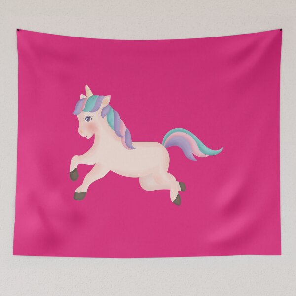 Item preview,  Pink Unicorn Running - Kids Girls  designed and sold by OMGCutie.