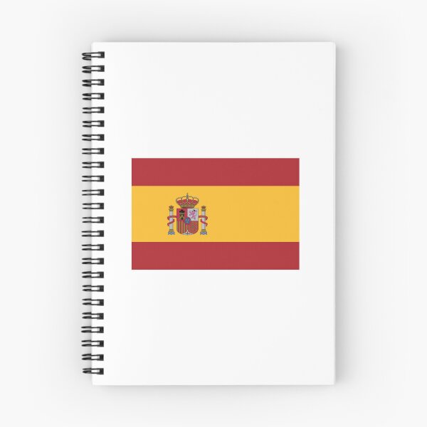 Item preview, Spain Flag - Bandera de España (Small on White) designed and sold by STUDIO-72.