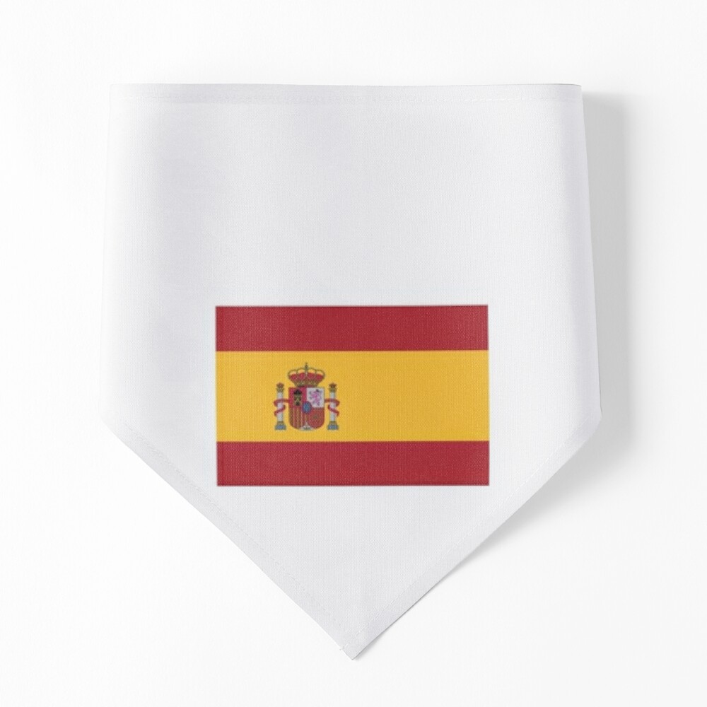 Spain Flag - Bandera de España (Small on White) Art Board Print for Sale  by STUDIO-72