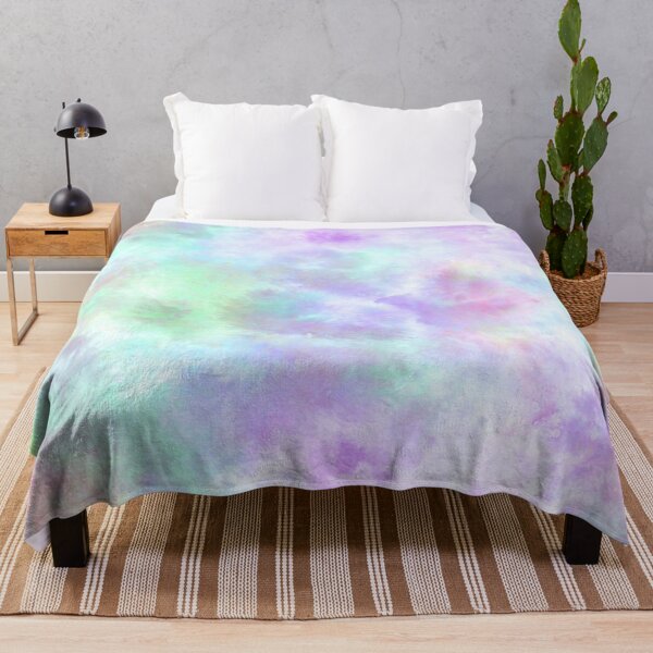 Item preview, Pastel Rainbow Tie-Dye Watercolor Painting designed and sold by InovArtS.