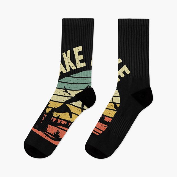 Item preview, Take A Hike Retro Hiker Outdoors Camping Nature Hiking designed and sold by BennetJaco.