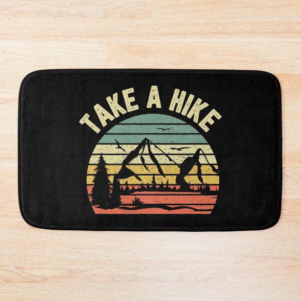Item preview, Take A Hike Retro Hiker Outdoors Camping Nature Hiking designed and sold by BennetJaco.