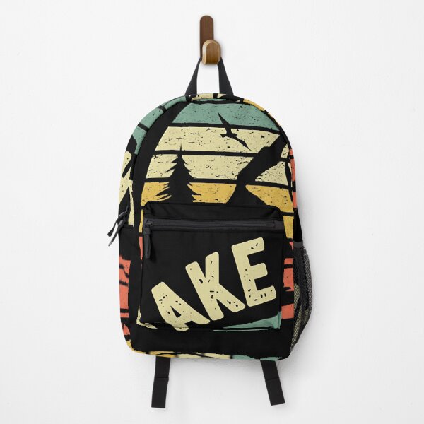 Item preview, Take A Hike Retro Hiker Outdoors Camping Nature Hiking designed and sold by BennetJaco.