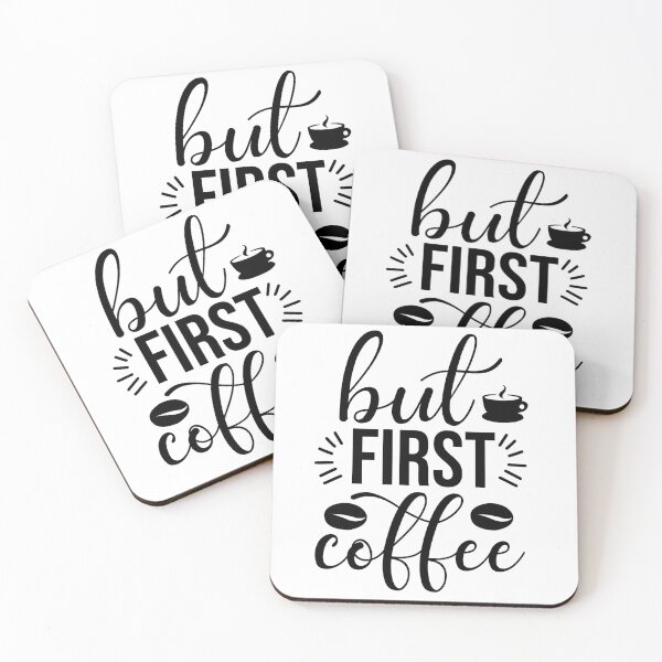 Item preview, But First Coffee designed and sold by McPurrface.