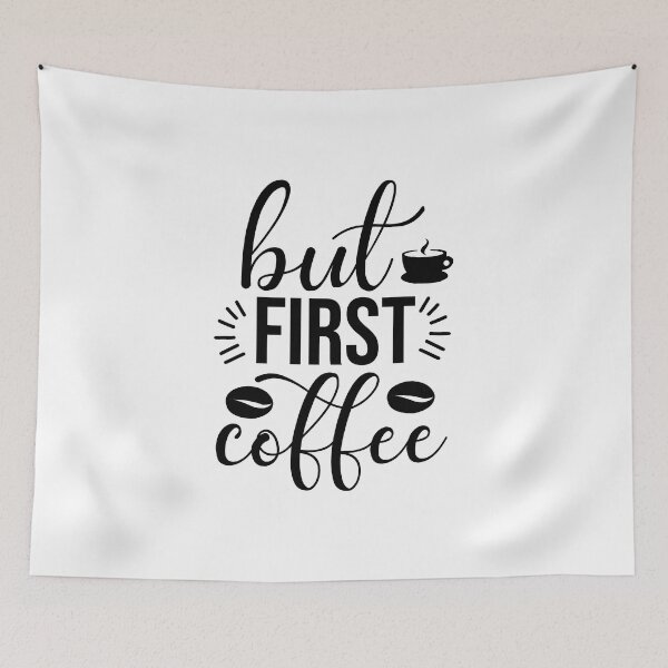 Item preview, But First Coffee designed and sold by McPurrface.