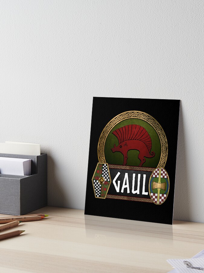 Celtic warrior gallic/gaulish Art Print