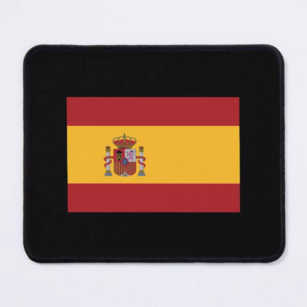 Item preview, Spain Flag - Bandera de España (Small on Black) designed and sold by STUDIO-72.