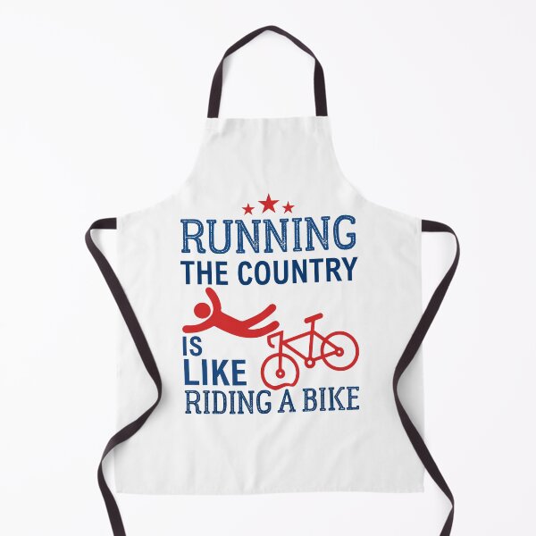 Item preview, Funny Sarcastic Running The Country Is Like Riding A Bike great gift for Independence Day 4th of July designed and sold by Mehdi Art.
