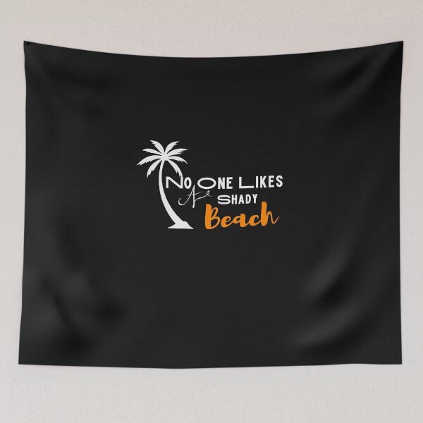 Item preview,   No One Likes A Shady Beach SVG designed and sold by yassminishop.