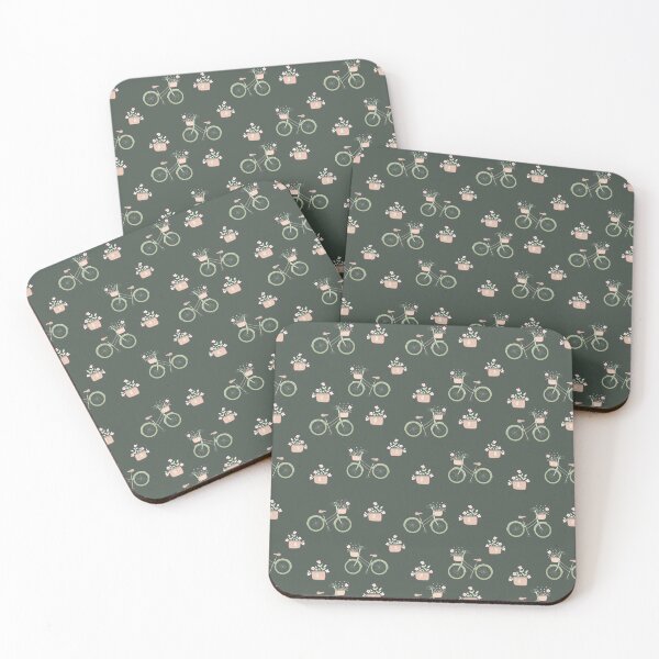 Item preview, BTS RM Namjooning Bicycle Dark Green designed and sold by nijiroai.