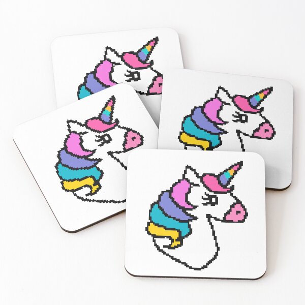 Item preview, Pixel Unicorn - Kids Girls  designed and sold by OMGCutie.