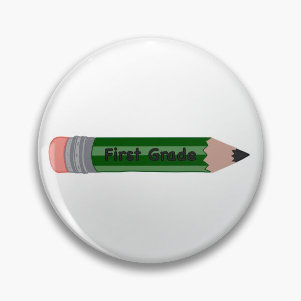 Item preview, First Grade Green Pencil designed and sold by MakerOfPaper.