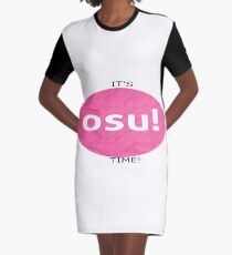 OSU! TIME! Graphic T-Shirt Dress