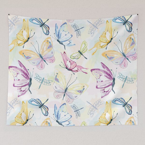 Item preview, Fluttering Butterflies And Dragonflies designed and sold by danikaVT.