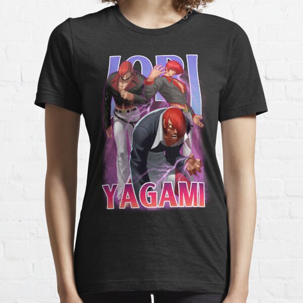 Iori Yagami Promo KOF98 Premium Unisex T-shirt vectorized -  Denmark