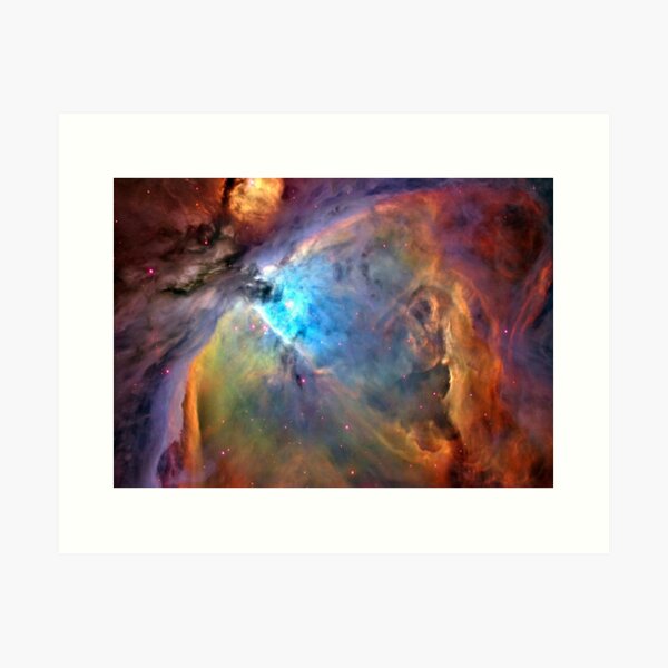 Orion Nebula Space Galaxy, RBSSG Art Print