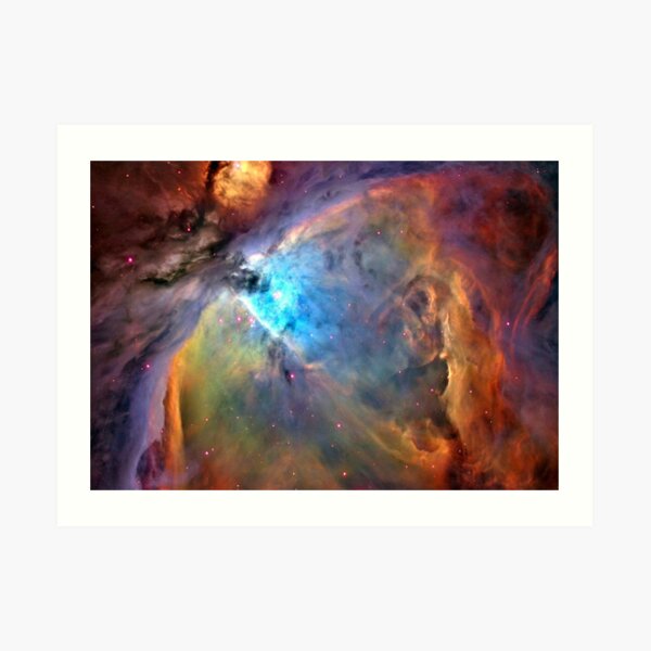 Orion Nebula Space Galaxy, RBSSG Art Print