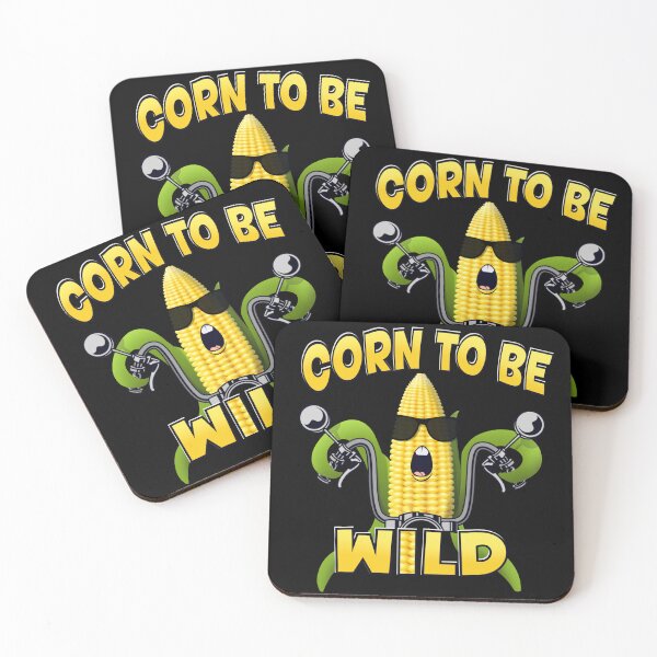 Item preview, Corn to be wild funny sweetcorn design  designed and sold by TipTopTapo.