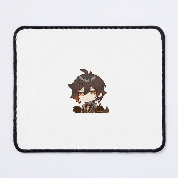 Item preview, Genshin Impact - Zhongli Pixel Emote designed and sold by deadmoonelf.