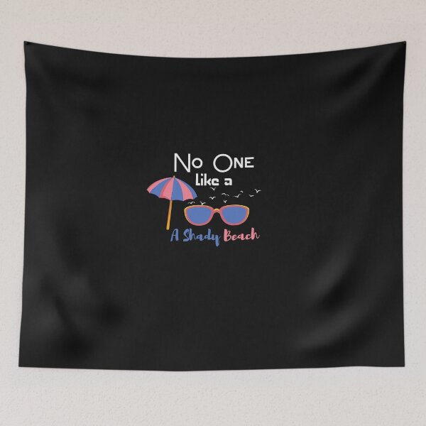 Item preview,   No One Likes A Shady Beach SVG designed and sold by yassminishop.