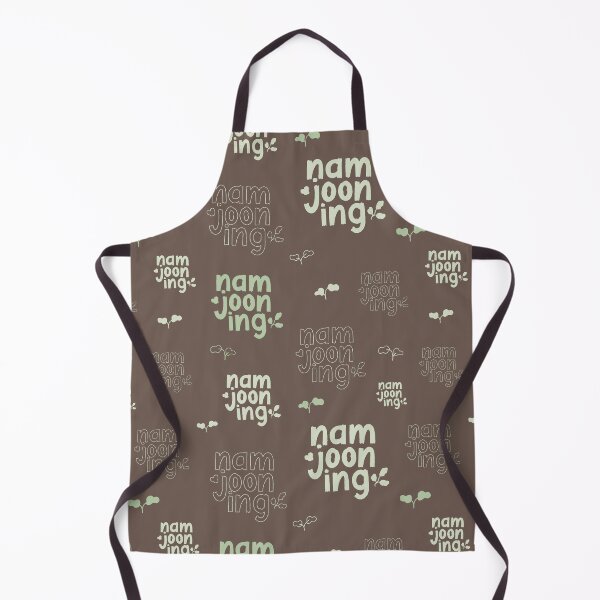 Item preview, BTS RM Namjooning Lettering Brown designed and sold by nijiroai.