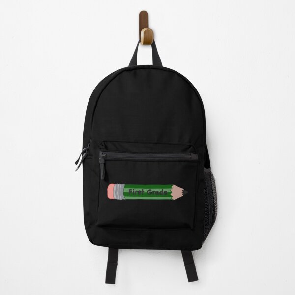 Item preview, First Grade Green Pencil (Black Background) designed and sold by MakerOfPaper.