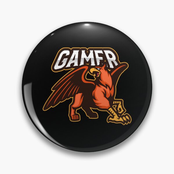 Item preview, Gamer with Griffin Animal Attack designed and sold by PRIVARSHU.