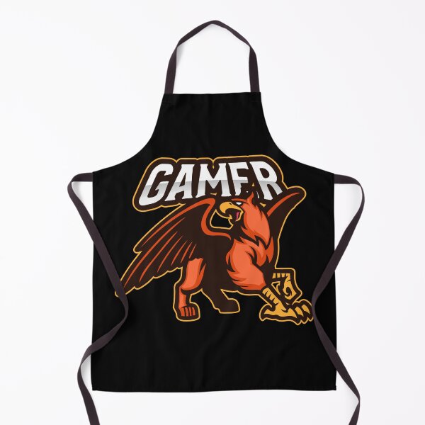 Item preview, Gamer with Griffin Animal Attack designed and sold by PRIVARSHU.