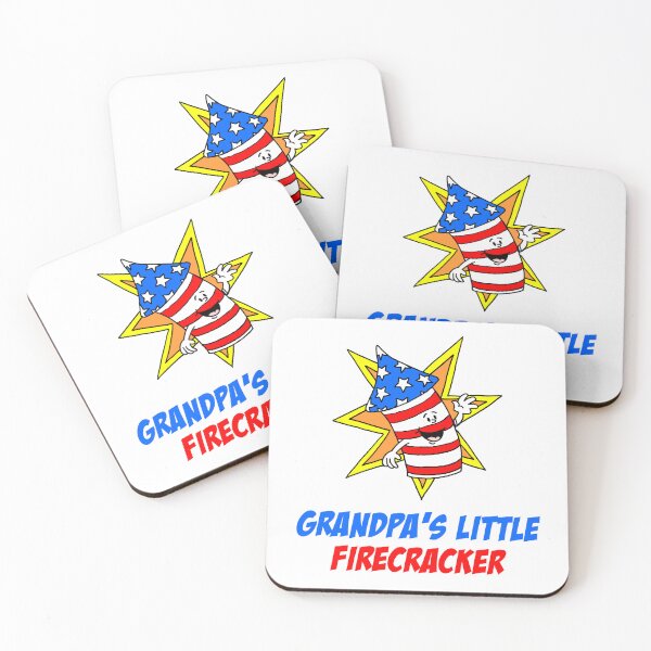Item preview, Grandpa's Little Firecracker July 4th Cartoon designed and sold by jaycartoonist.