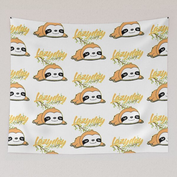 Item preview, Sloth, Lazyday (ฺฺWO) designed and sold by Vaccine159.