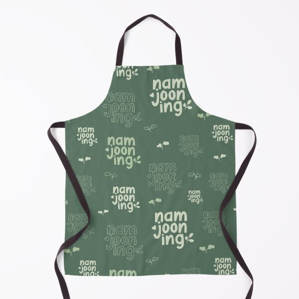 Item preview, BTS RM Namjooning Lettering Dark green designed and sold by nijiroai.