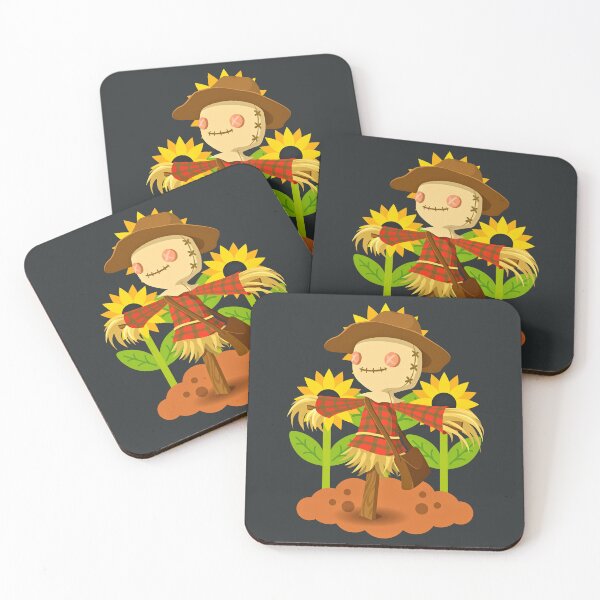 Item preview, Scarecrow in Sunflower Field designed and sold by ChelleCreate.