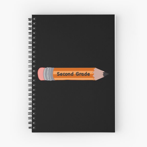 Artikelvorschau, Orangefarbener Bleistift der zweiten Klasse (schwarzer Hintergrund) entworfen und verkauft von MakerOfPaper.